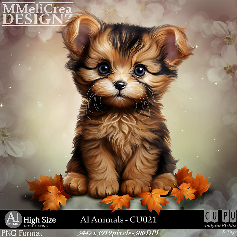 (image for) AI - ANIMALS CU021 (CU4PU/PNG)